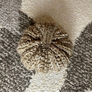 Hand Crocheted Pumpkin